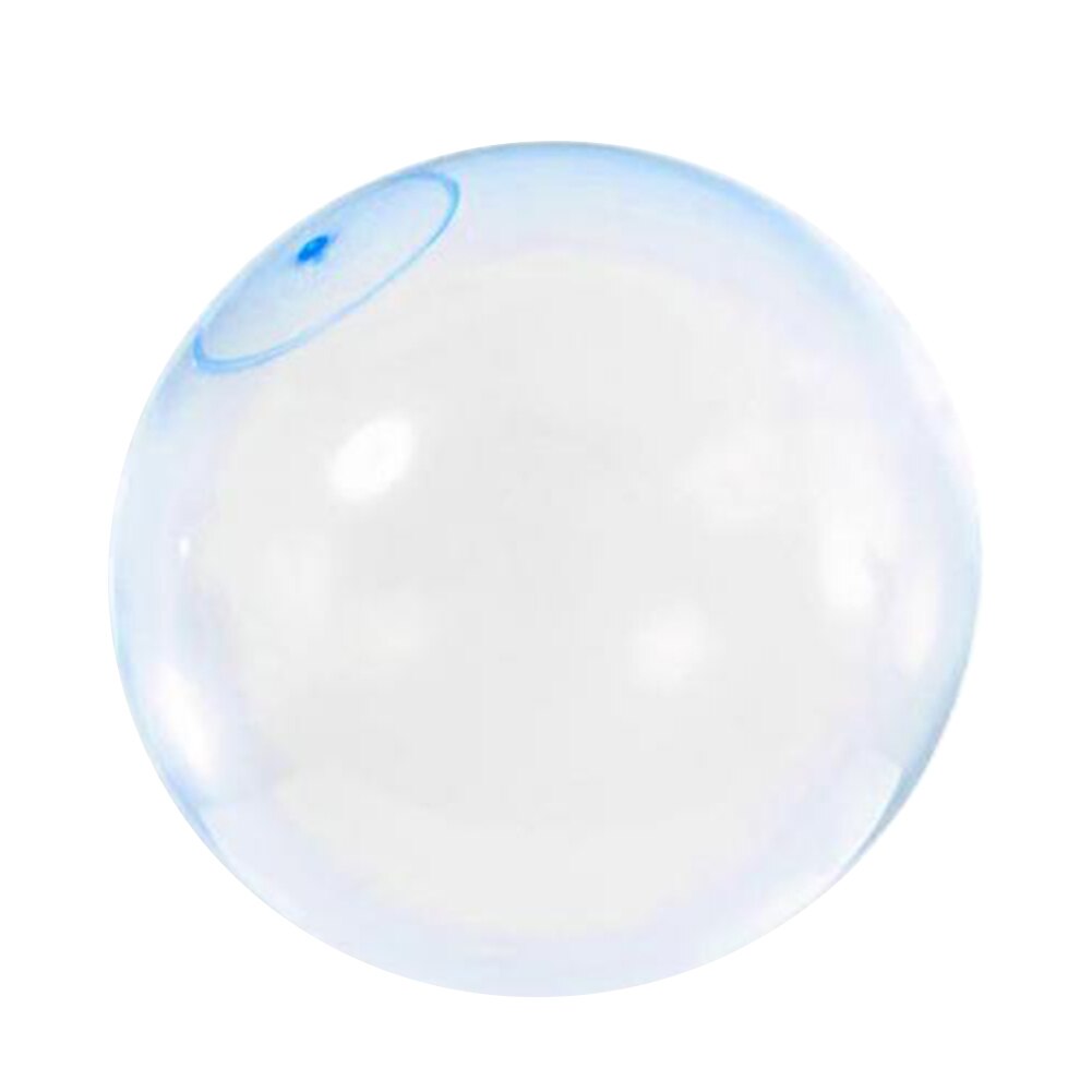 Magic Ball Bubble Giant Amazing Bubble Ball Blow Up Balloons Toy Fun Party Summer Game Bubble Ball Stress Ball Outdoor: 40cm blue