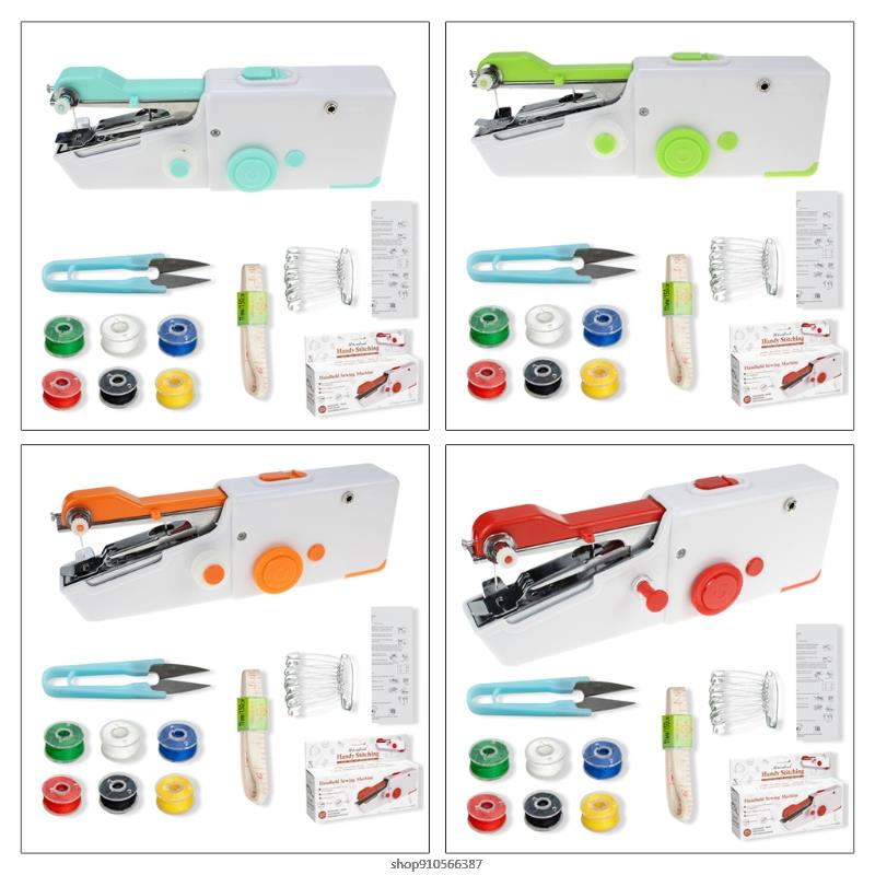 Mini Machine à coudre électrique à piles, petite Machine à coudre portative, Gadget domestique utile pour débutants et adultes, directe