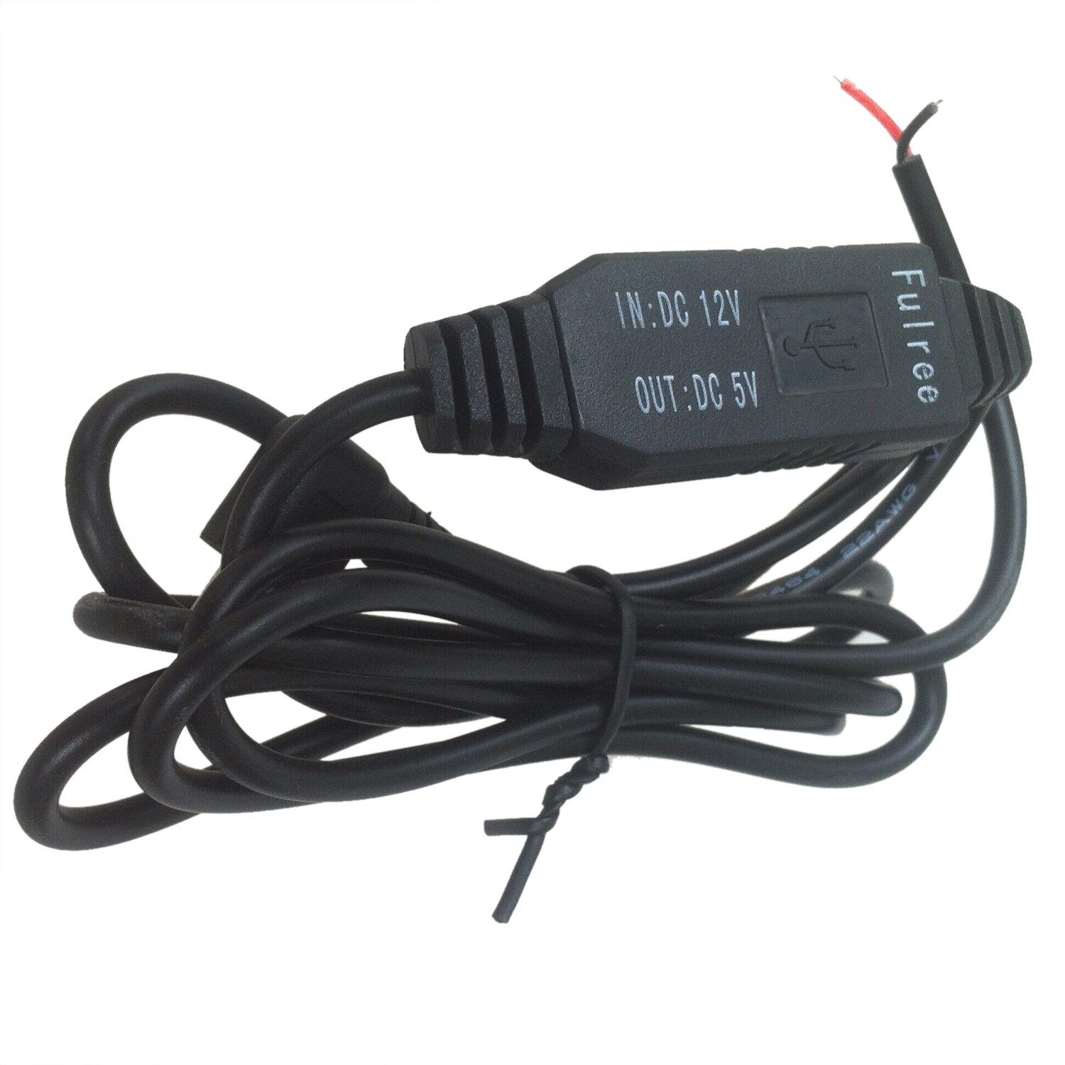 TOYL Inverter 12V Converter to DC 5V 3A DC Converter Mini USB Port