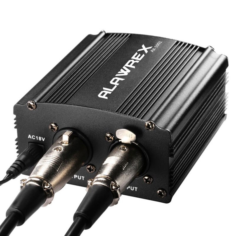 Recording Equipment USB 1- Channel Adapter XLR Audio Cable For Condenser Microphone