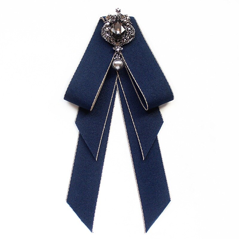 I-remiel – Broche en velours rouge, nœud papillon, col, broches, chemisier, vêtements pour femmes, accessoires, bijoux à la: 5