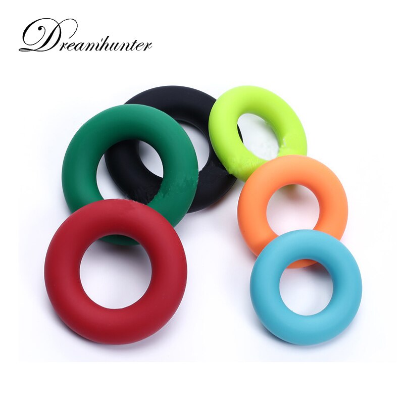 2Pcs/set Hand Gripper Grip Silicone Ring Hand Resistance Band Finger Stretcher-Exercise Forearm Wrist Training Carpal Expander