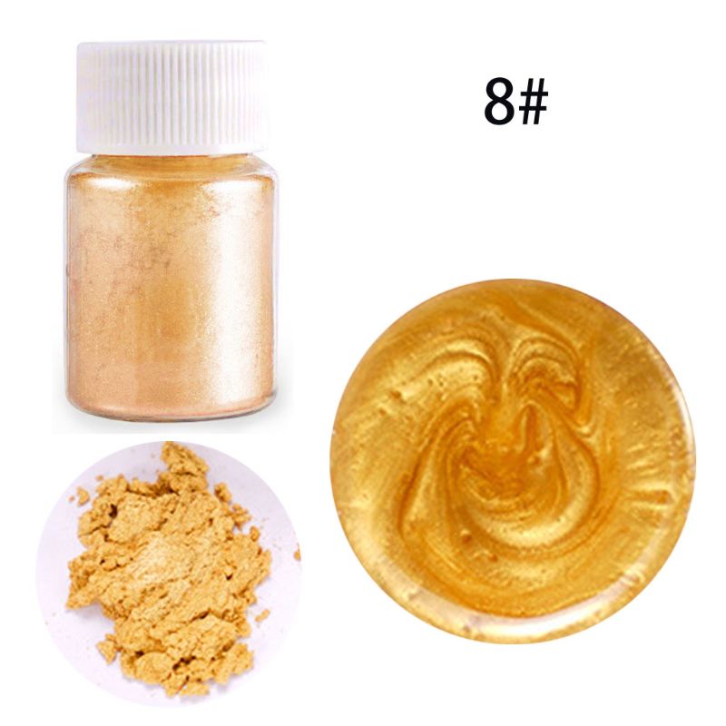 21 Colors Aurora Resin Mica Pearlescent Pigments Colorants Epoxy Resin Jewelry Making: 8