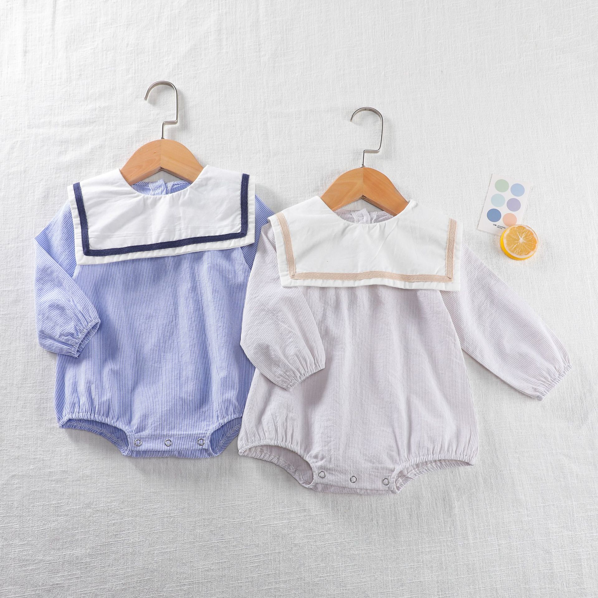 Kids Bodysuits Baby Jongens Meisjes Lange Mouwen Kleding Lente Herfst Gestreepte Jumpsuits Baby Onesie Overalls Outfits 0-3 T