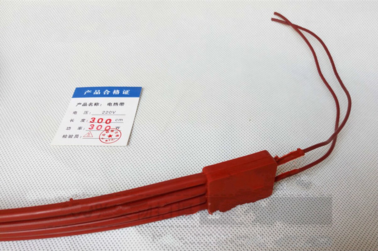 1 piece thermal cable protection for cable box air conditioner compressor motor antifreeze heating cable carbon fiber