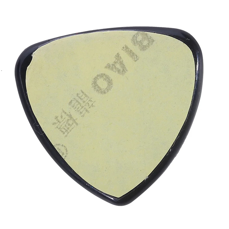 Soporte para púas de guitarra, estuche de plástico para púas, mediador, almacenamiento rápido, forma triangular autoadhesiva, 1/5/10 Uds.