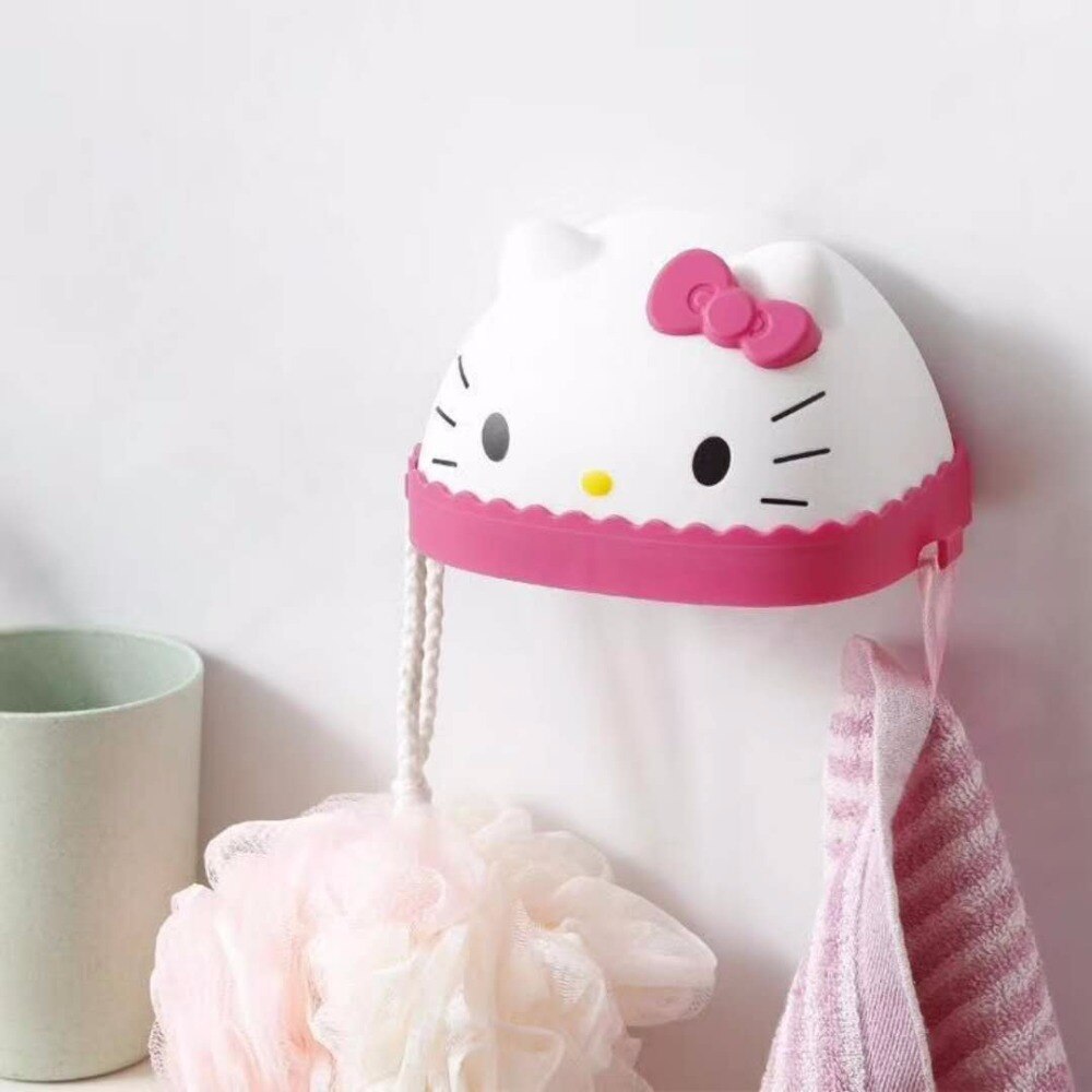 Boîte à savon avec couvercle personnalité créative dessin animé boîte à savon ventouse mural drain toilette gratuit poinçon porte-savon