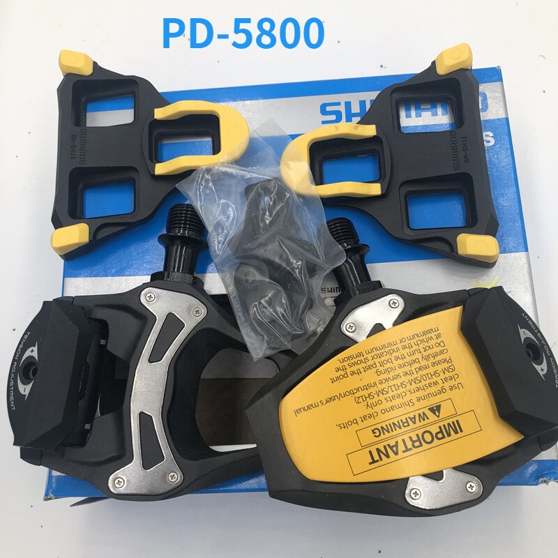 Pédales de vélo de route en carbone PD R7000/PD5800/R540/R550, autobloquant SPD avec 105 cales, SM-SH11