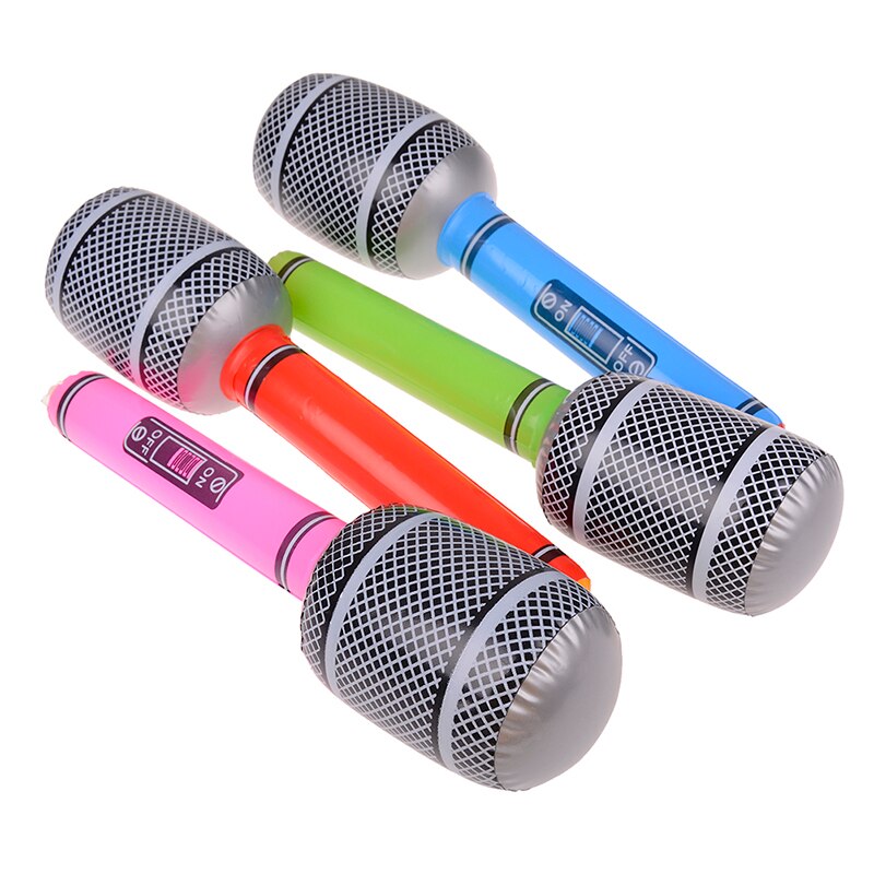 Opblaasbaar muzikaal speelgoed voor kinderen, kinderinstrumenten, microfoonset, coole, leuke podiumdecoraties, rekwisieten, feestartikelen