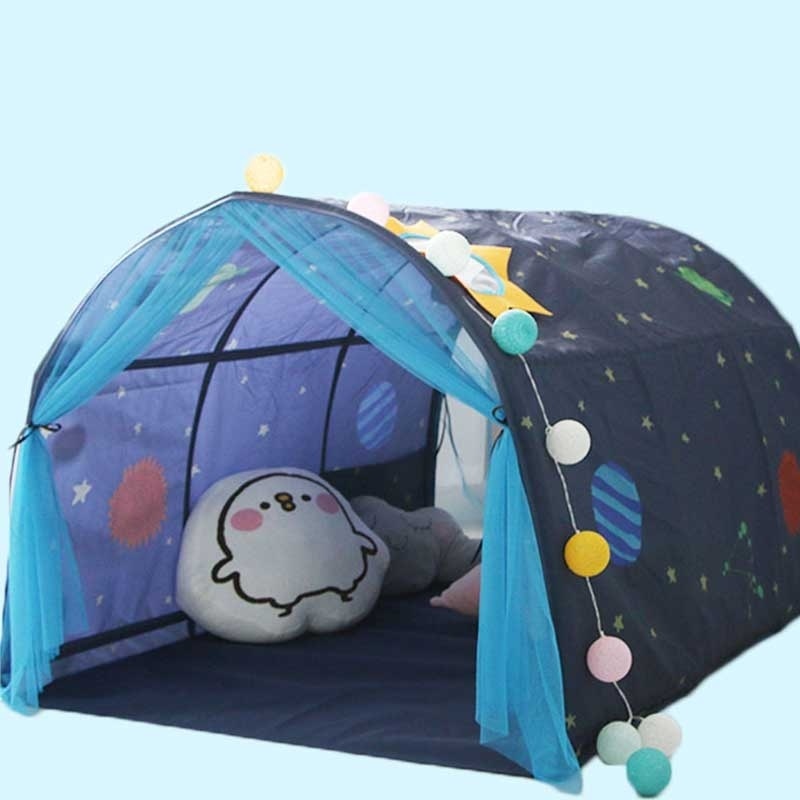 Kinderen Bed Tent Spel Huis Baby Thuis Tent Jongen Meisje Veilig Huis Tunnel Tent