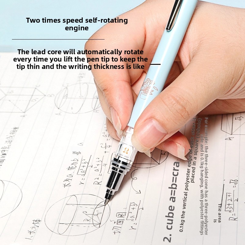 Uni Mechanical Pencil Japanese illustration Style Kurutoga Advance M5-559 M7-559 M3-559 Limited Edition Automatic Writing Pen