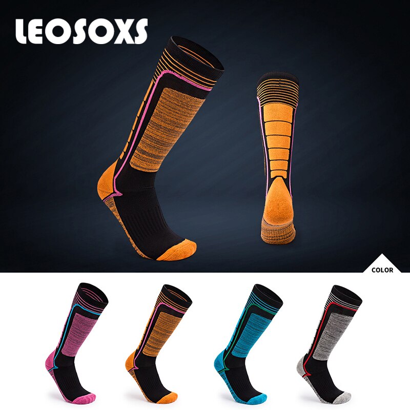 Sports Socks Parent-child Long Tube Warm Ski Socks Outdoor Mountaineering Socks Children's Thickened Hiking Socks