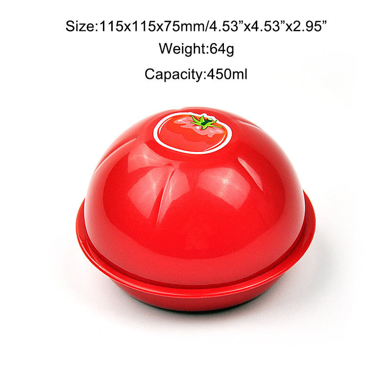 TTLIFE Cute Kitchen Food crusper vegetales contenedores de cereales ajo aguacate tomates limón pimiento verde cebolla fresca caja de almacenamiento: JJAX010800003