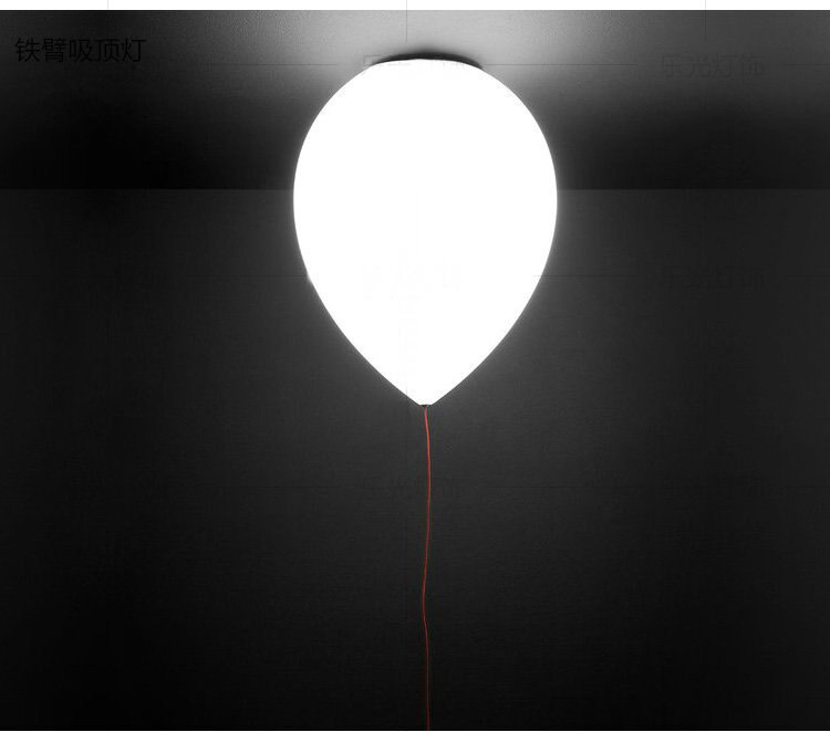 Kinderkamer led ballon warme romantische kinderkamer witte woonkamer slaapkamer restaurant eenvoudige kroonluchter glazen kroonluchter