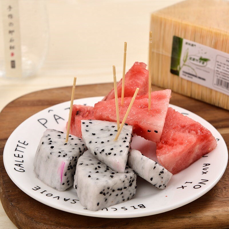 3500 in Bulk Toothpick Disposable Hotel for Double Single-head Toothpick Bamboo Small Package Commercial Use