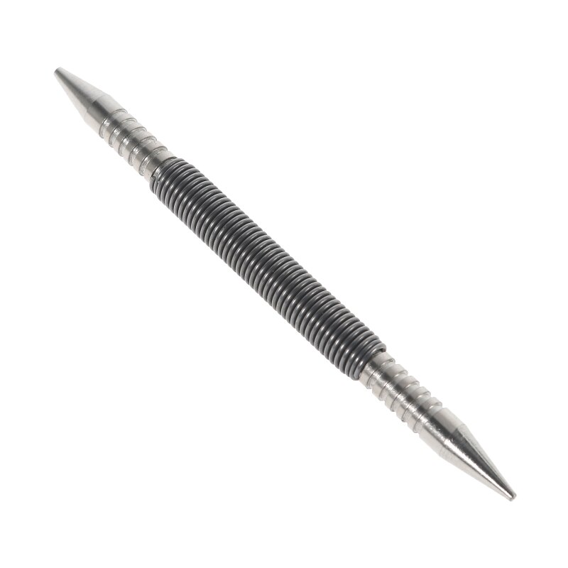 1/32”-1/16” Hammerless Nail Set Punch Hammerless Door Hinge Pin Punch Tool Double Ended Prick Punch Center Punch