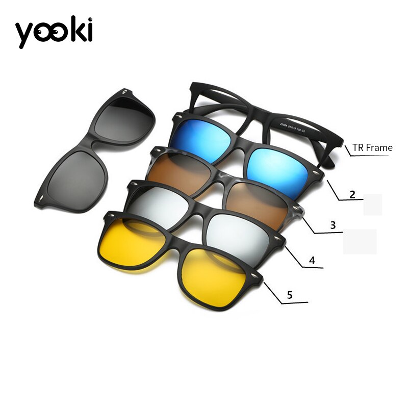 Optic Night Vision Driving Anti Glare Prescription Glasses Eyeglasses UV Wind Protection Sunglasses