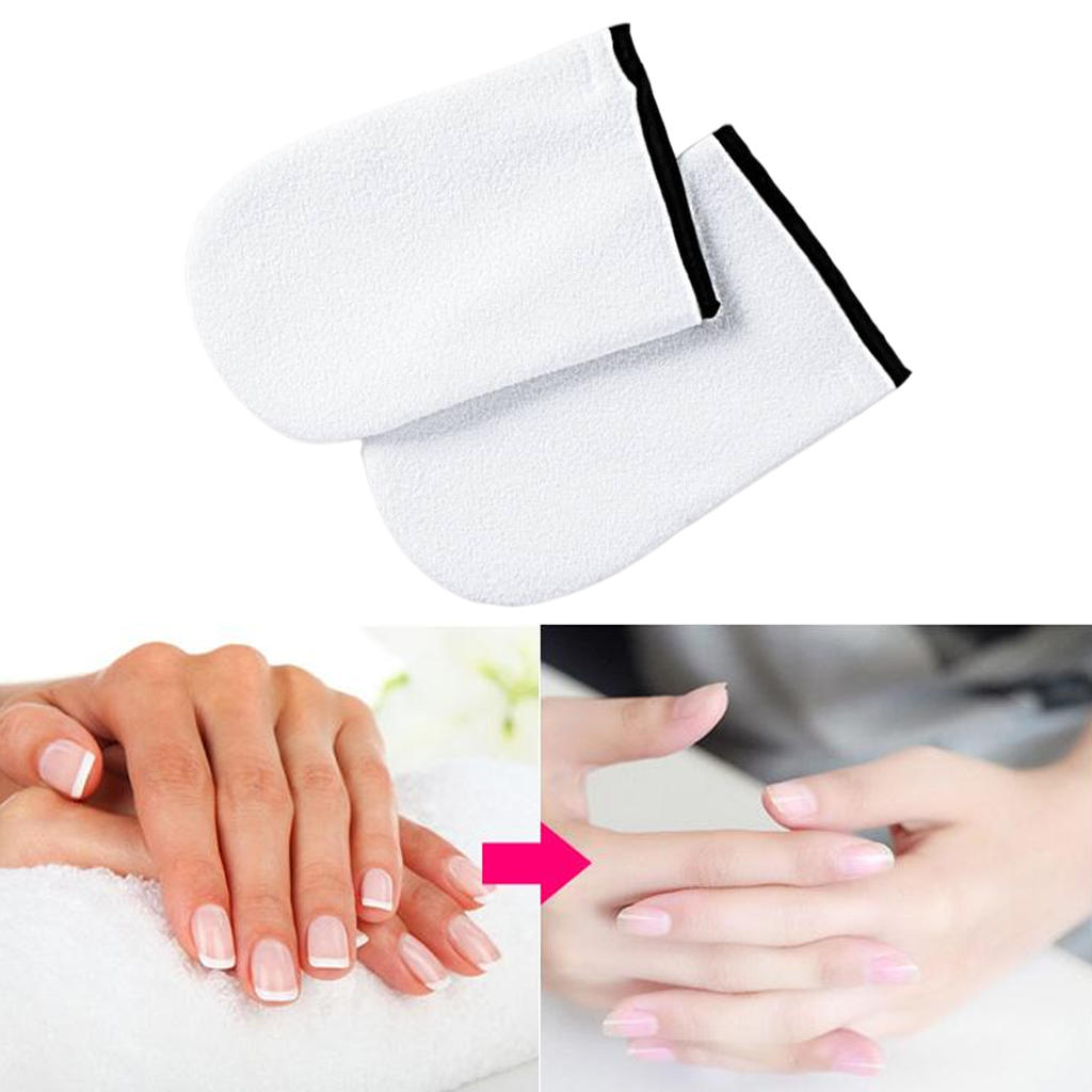 Gants de pied en cire de paraffine pour SPA, chaussons confortables en coton, soins thermiques