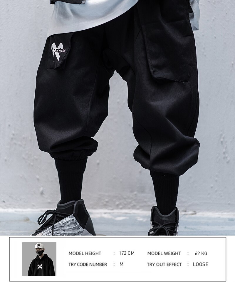 Abbigliamento pantaloni Multi-Tasche Lettera Pantaloni Cargo Harajuku Hip  Hop Casual Pantaloni Streetwear Jogging Pantaloni Della Tuta Maschile  michalkova – Grandado