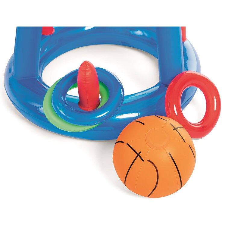 Kann Schießen und Zwinge Runde Spiel Multi-funktion Aufblasbare Wasser Basketball Net Spielen Wasser Spielzeug Ball