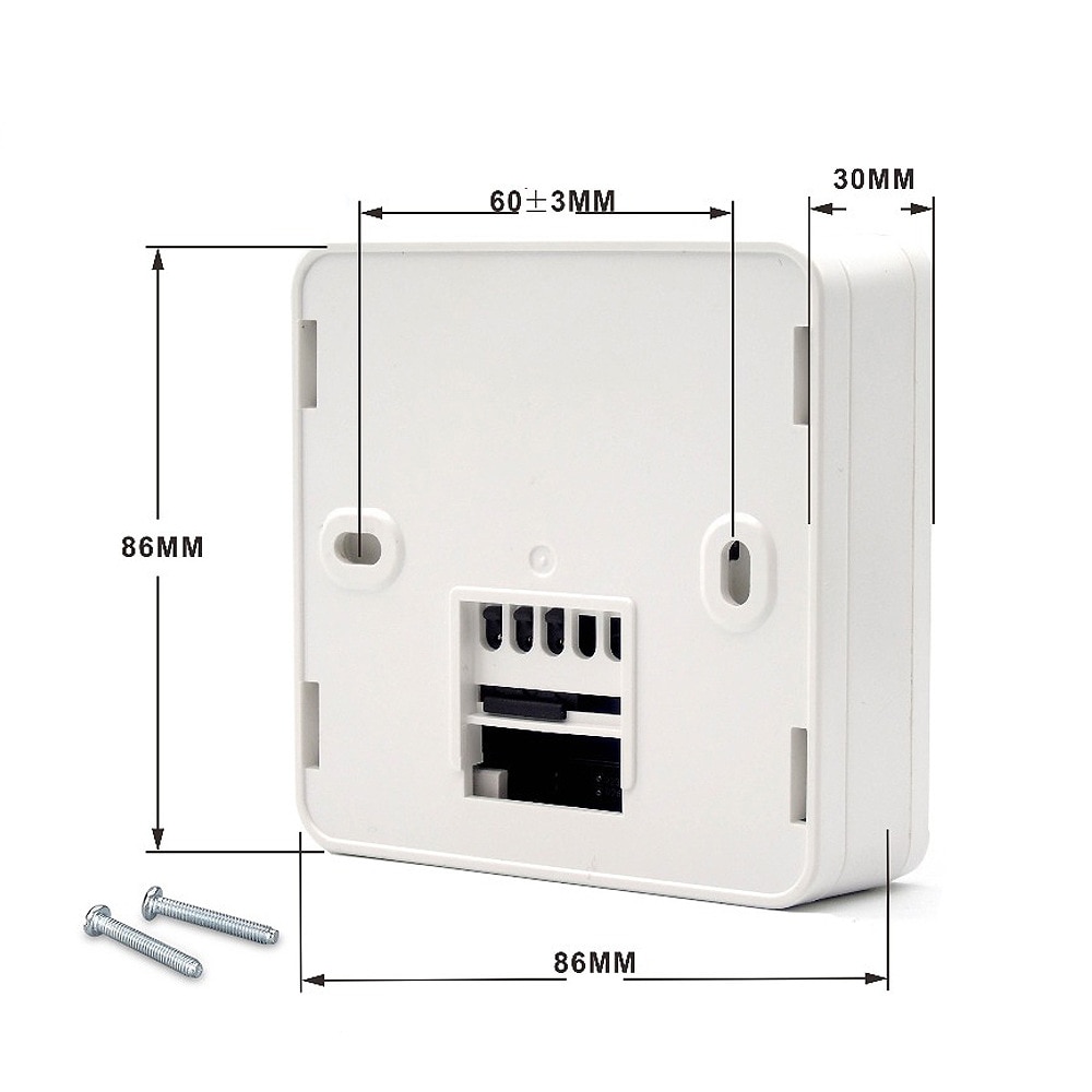 Battery Powered Room thermostat gas boiler termostat underfloor heating thermostats heating controller central heating