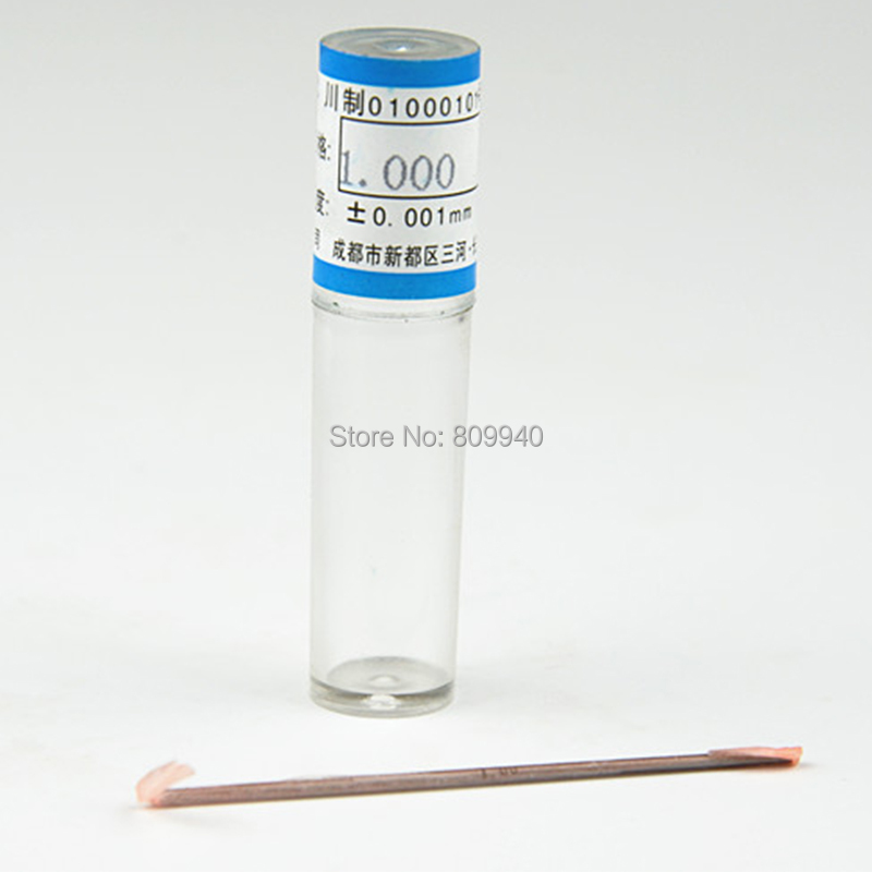 10 pz/lotto perno cilindrico calibro spina liscia calibro foro calibro 0.5-5.99mm 6-9.99mm passo 0.01mm spillo calibro strumento di misura