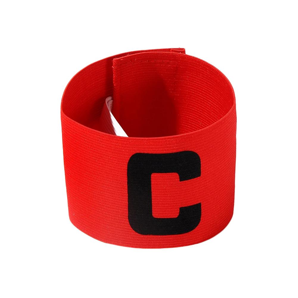 1 Uds brazo líder de la banda de la competencia brazalete de capitán de fútbol banda de capitán para el brazo fútbol grupo brazalete: Red