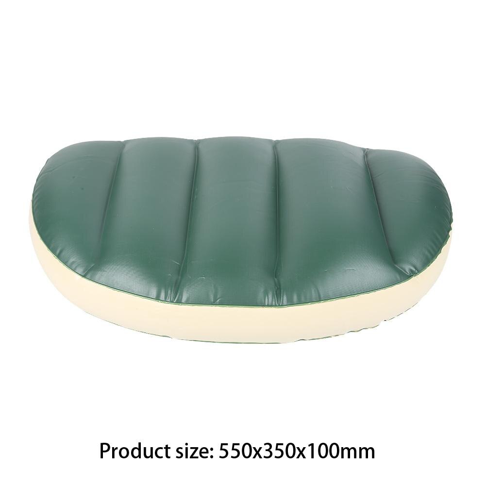 PVC Inflatable Seat Air Cushion Safety and Reliability Compressive Resistance Durable Outdoor Fishing Boat Kayak Cushion Mat