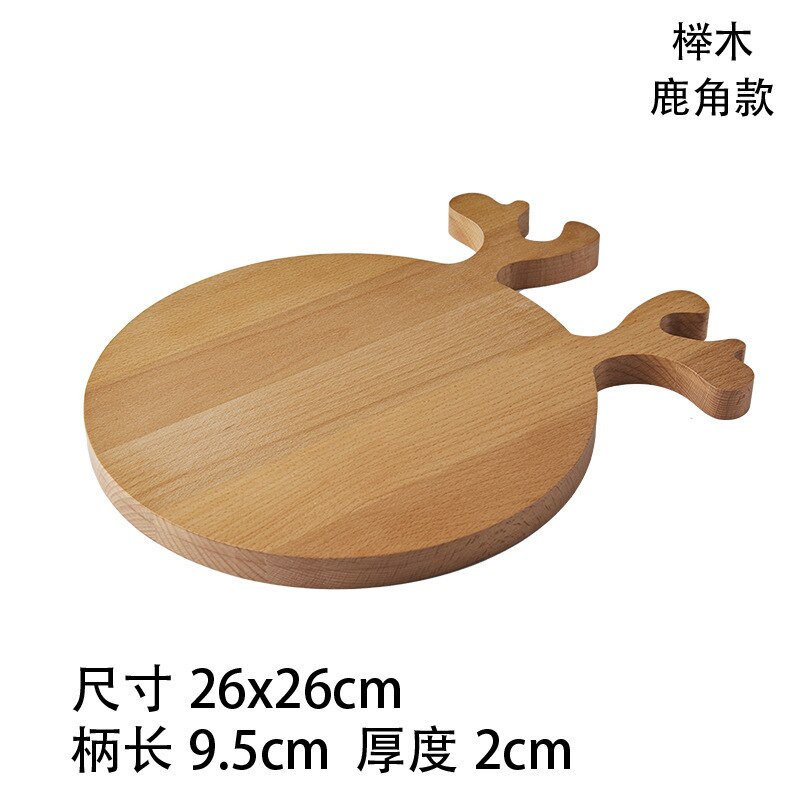 Beuken Walnoot Snijplank Hout Keuken Massief Hele Hout Onderstam Fruit Lacquerless Houten Snijplank Keuken Houten Board