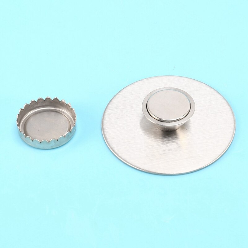 Porte-savons magnétiques à ventouses, support mural pour salle de bain, 6 pièces, pour usage quotidien, fournitures de salle de bain,