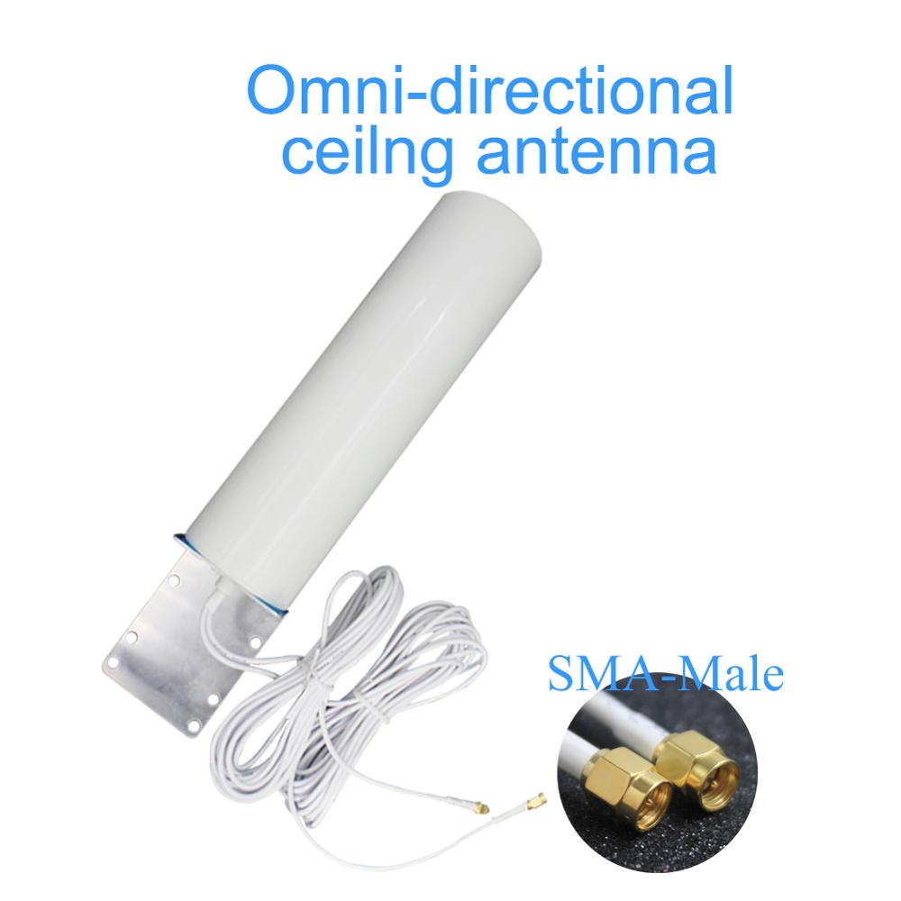4g lte antena 3g 4g antena SMA-M antena exterior com 10m medidor sma macho crc9 ts9 conector para 3g 4g roteador modem