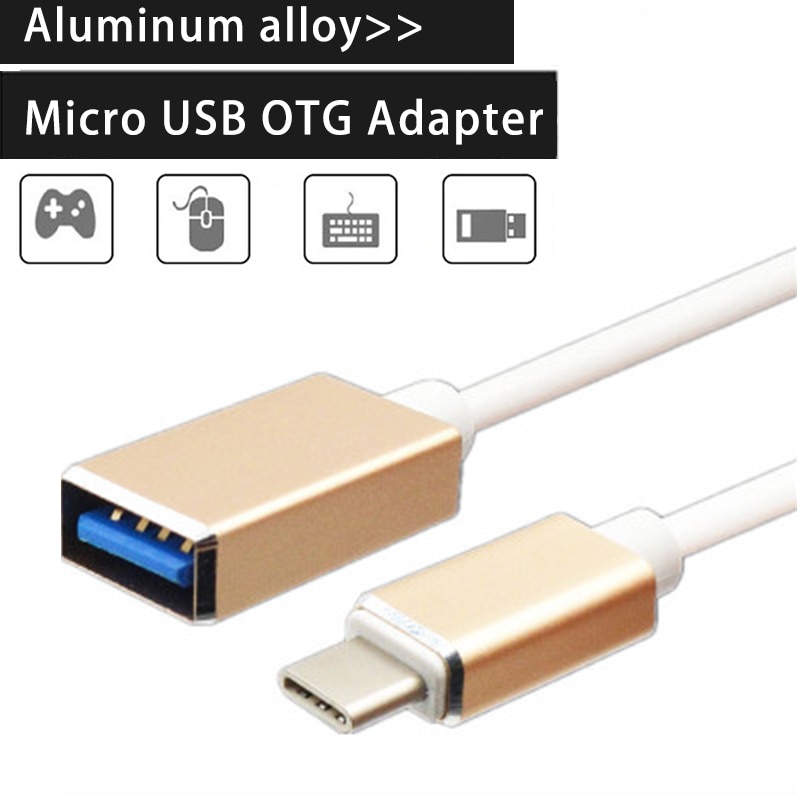 Metalen Otg Kabel Usb 3.0 Adapter Voor Android Samsung S6 Redmi Note 5 Micro Usb Connector Voor Xiaomi Tablet Pc otg Adapter