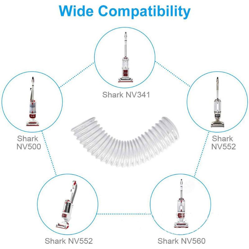 Replacement Accessories for Shark NV341 NV470 Vacuum Cleaner Floor Nozzle Hose