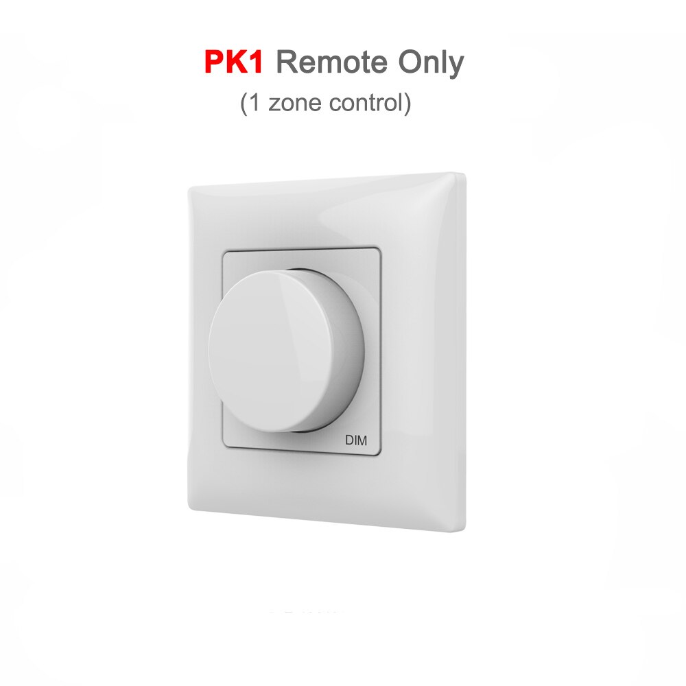 Triac Led Dimmer 220V Draadloze 2.4G Rf Afstandsbediening Wifi Smart Knop Triac Dimmer Wall Mount Lichtschakelaar Voor AC110V 230V Led Lamp: PK1 Remote Only