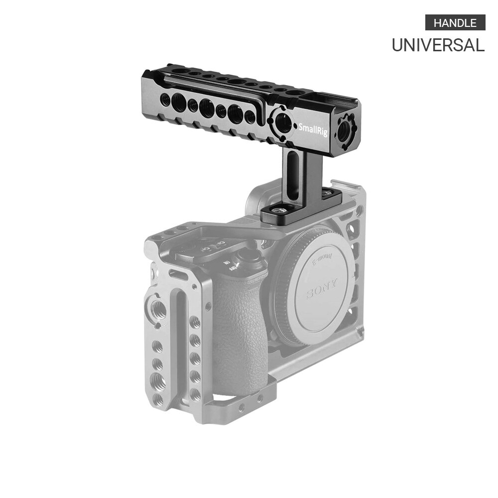 SmallRig DSLR Stabilizer Camera Handle Grip With Cold Shoe Mount Arri Locating Holes For Video Handheld Shooting 1984