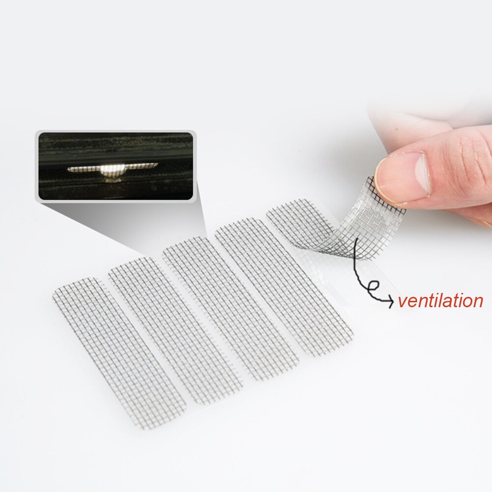Window Screen Repair Broken Hole for Home Adhesive Anti Mosquito Fly Bug Insect Repair Screen Wall Patch Stickers Mesh