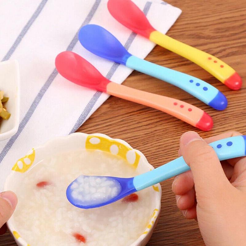 Babysilikonsked med temperatursensor - KITPIPI