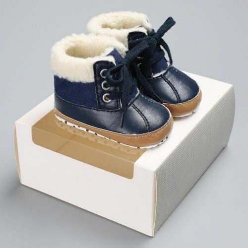 2020 di Marca Del Bambino Appena Nato Delle Ragazze Bambini Stivali Da Neve Caldo di Inverno Morbido Suola Scarpette da culla Stivali Scarpe Primipassi 0-18M