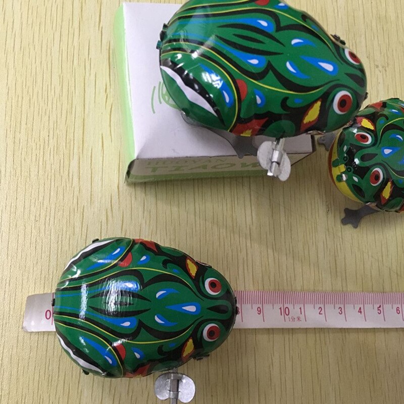 80 s en 90 s klassieke nostalgische speelgoedketting algam kikker veer speelgoedkraam aanbod soepele stuiterende kikker
