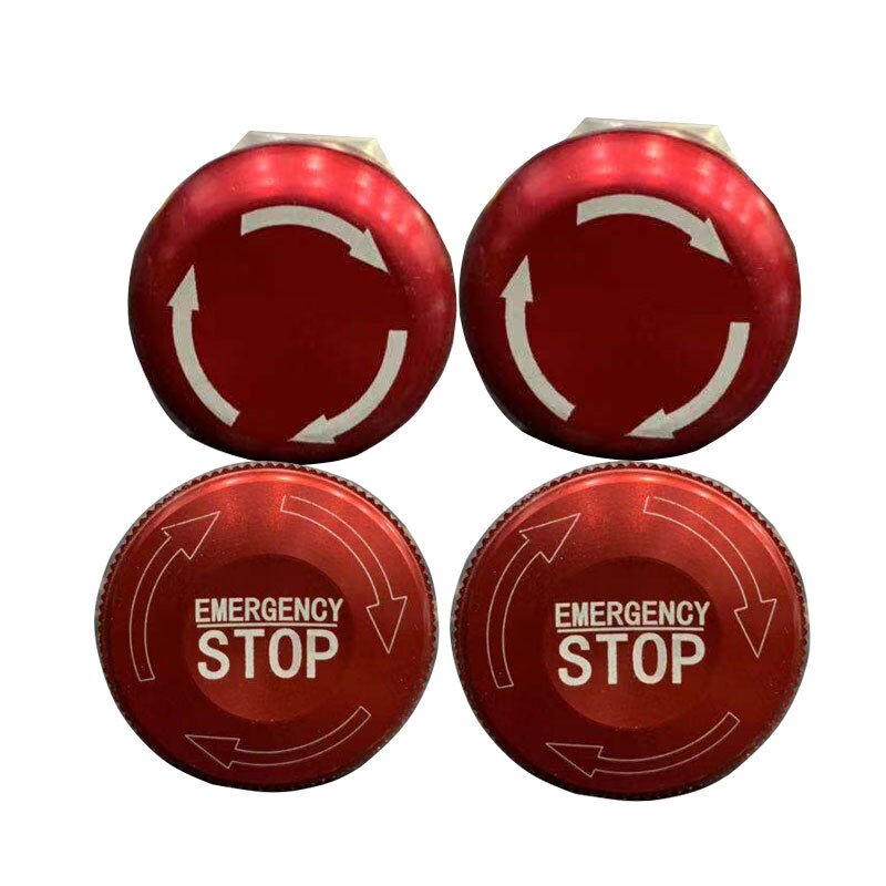 emergency stop button switch metal butt 19mm 22m