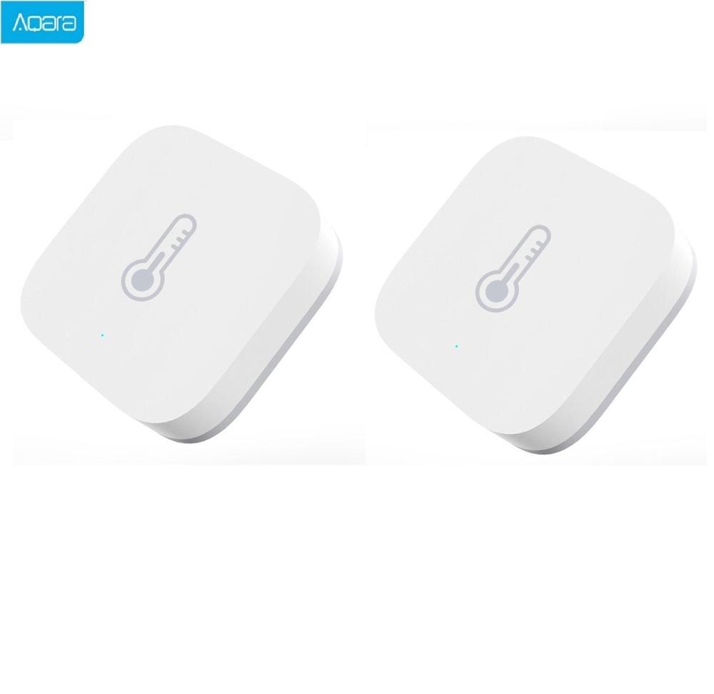 Xiaomi Aqara Luftdruck Temperatur Feuchtigkeit Clever Umwelt Sensor Clever Kontrolle über Mihome APP Zigbee verbindung: 2 Stck