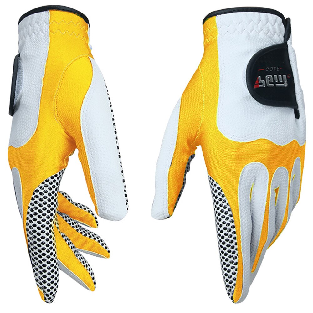 PGM Men's Golf Fiber Cloth Gloves Left/Right Hand GloveMagic Elastic Particles Women Slip-resistant Accessories