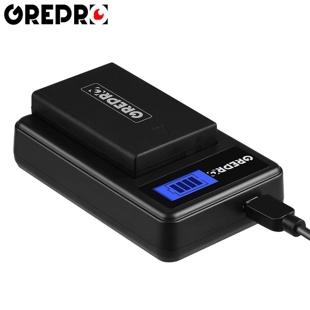 Batería de ion de litio para cámara Nikon EN-EL9 EN EL9 EN-EL9a EN EL9a EL9a, Cargador USB LCD para cámara Nikon EN-EL9a D40 D60 D40X D5000 D3000, 2000mAh