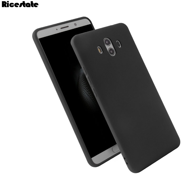 Huawei Mate 10 serie Mate 10 Pro / Mate 10 Lite Custodia opaca in tinta unita per Huawei Mate10 Cover posteriore Proteggi la pelle Custodia in silicone