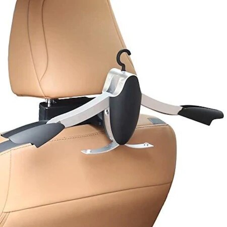 Voiture intérieur organisateur véhicule auto siège dos chemise pull sac vêtements cintre sac suspendu pliable