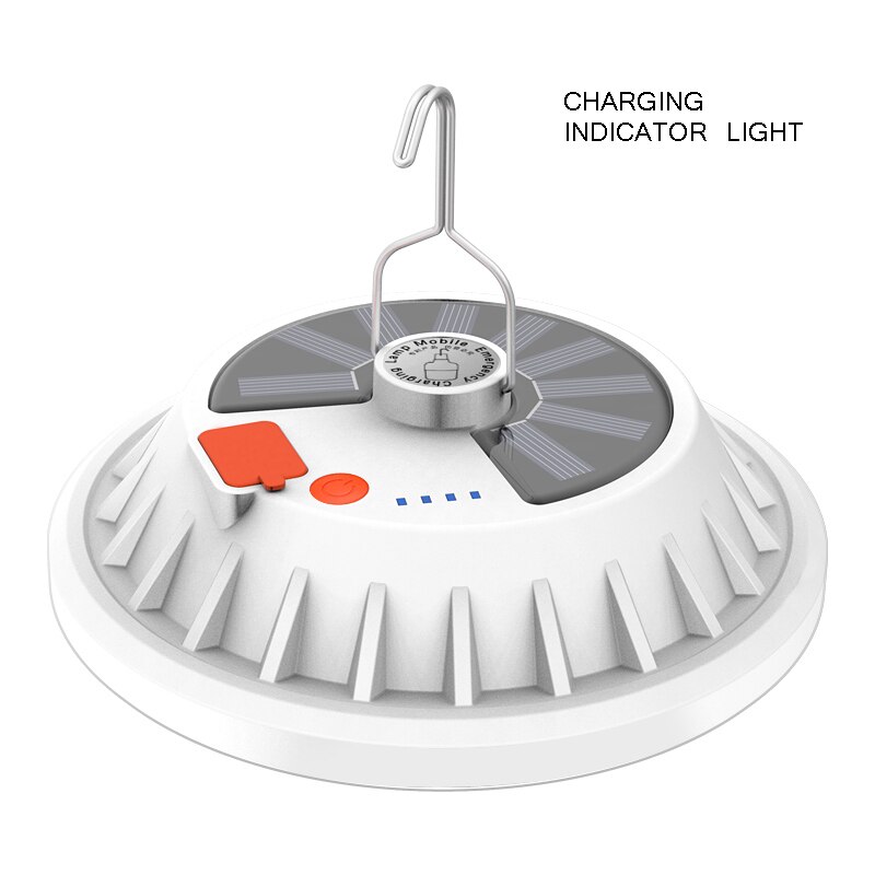 Portable Rechargeable Camping LED Lantern Lamp Waterproof Outdoor Lantern Tent Light Camping Fishing Light: D