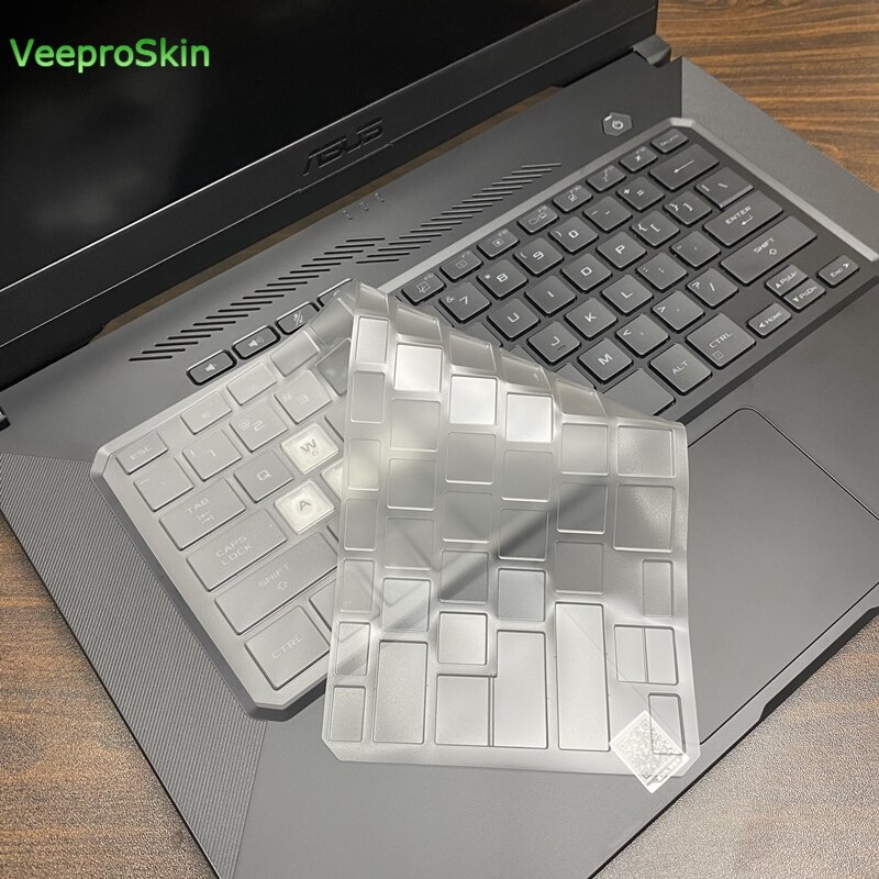 For ASUS TUF Dash F15 FX516PR FX516P FX516 PR FX 516 15.6 inch Gaming TPU Clear Keyboard Cover skin