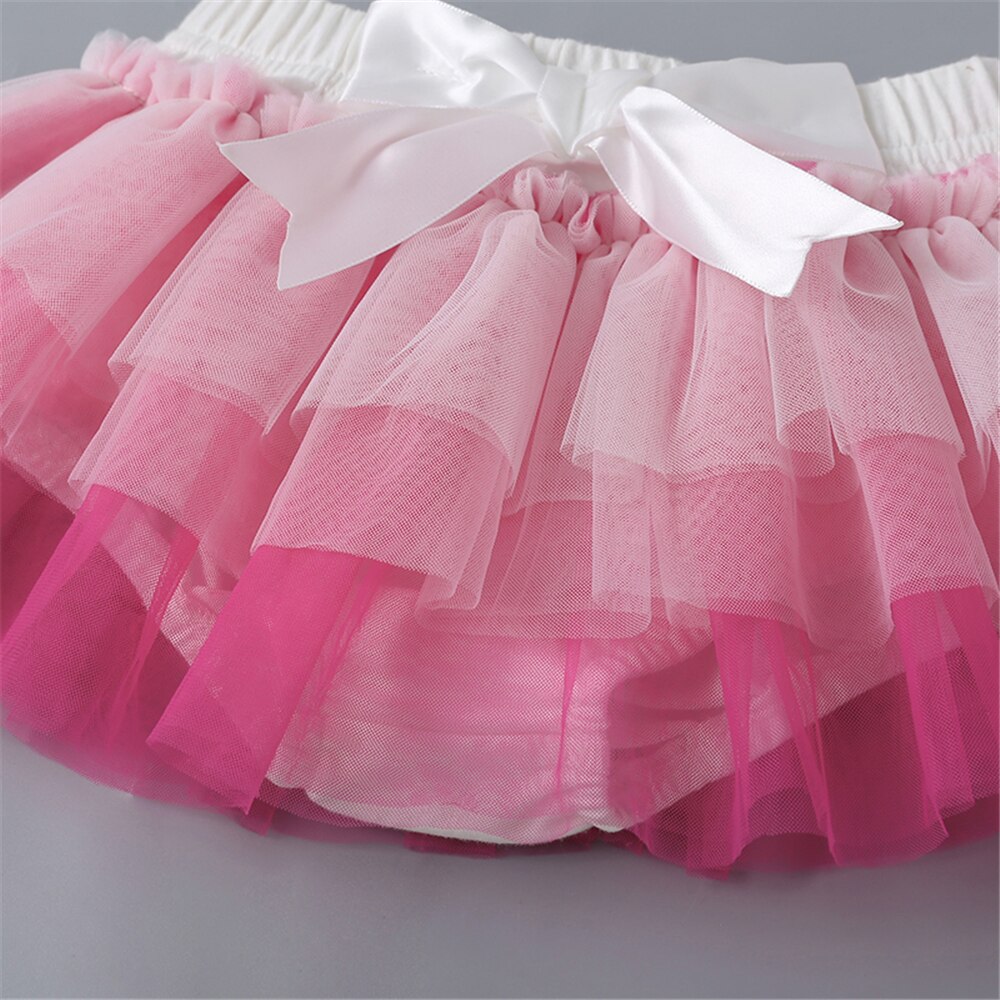 3-24M bonitas faldas para niñas recién nacidas tutú princesa de encaje faldas con lazo + diadema bombachos con lazo trajes de cumpleaños