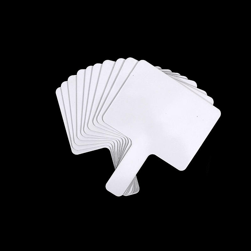 10PCS Answer Board Handheld Student Kids Whiteboards White Double Sided Small Game Props Melamine Reusable Whiteboard Child Kids