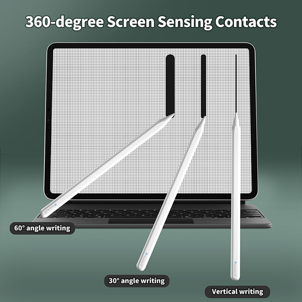 GOOJODOQ 12th Gen crayon pour iPad crayon paume rejet pour Apple crayon 2 1 iPad Pro 11 Air 4 7th 8th crayon